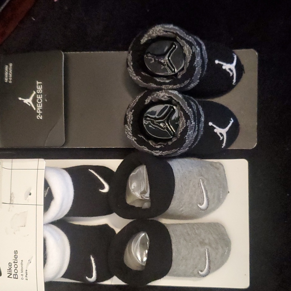 Nike & Jordan Booties Size 0 to 6 Months